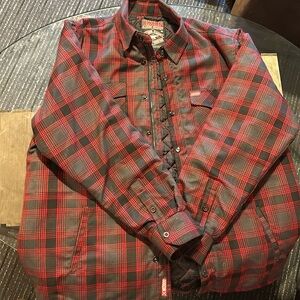 Dixxon The Forge quilted flannel jacket. Size 2XL.